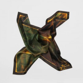 Šilkinė skarelė "Bičiulystė" (53*53)