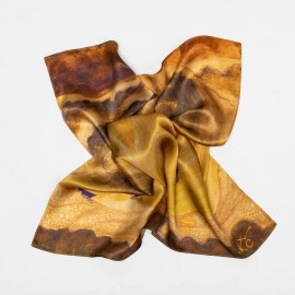 Šilkinė skarelė "Jūros sonata" (53*53)