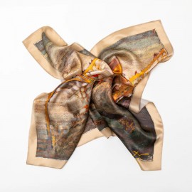 Šilkinė skarelė "Angelo preliudas" (68*68)