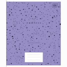 Sąsiuvinis Interdruk A5 48 lapų linija METALLIC  2