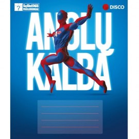 Sąsiuvinis pagalbininkas,anglų kalba, 32 l. Linijomis