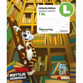 Formulių sąsiuvinis pradinukams (1 klasė), Lietuvių kalba, 14 lapų, lin.