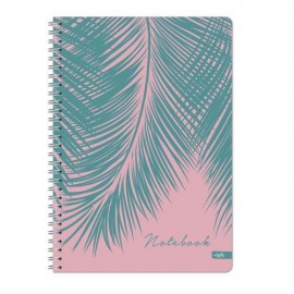 Sąsiuvinis su spirale,A5,100l,70g,linija