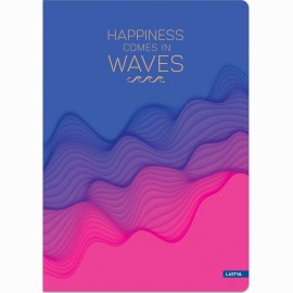 Knyga A5 96lap 70g lang WAVES