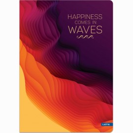 Knyga A5 96lap 70g lang WAVES