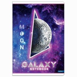 Sąsiuvinis A5 52lap 80g lin GALAXY