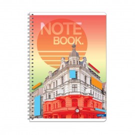 Sąsiuvinis su spirale A5 60lap 70g lang CITY