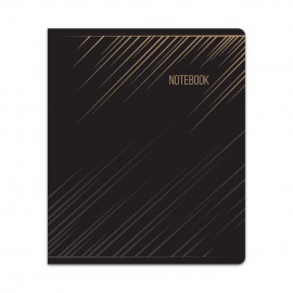 Sąsiuvinis (platus) A5 48l 80g linijaDARK
