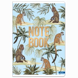 Sąsiuvinis(platus) A5 24lap 80g linija JUNGLE