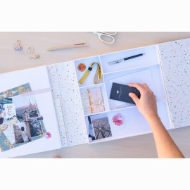 Kokonote Nuotraukų albumas ir atsiminimų dėžutė