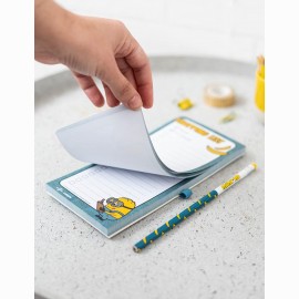 Minions užrašų lapeliai su magnetu