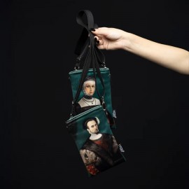 Telefono rankinė PITEX Slapta meilė Barbara, SBXS_Slapta_Meile_Barbara , audinys Velvet 12 x 20 cm