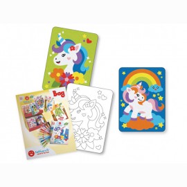 Piešimo smėliu rinkinys maišelyje SABBIARELLI Vienaragiai