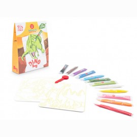 Piešimo smėliu rinkinys maišelyje SABBIARELLI Dinozaurai