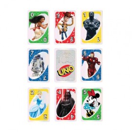 UNO kortos, skirtos „Disney“ 100-mečio jubiliejui