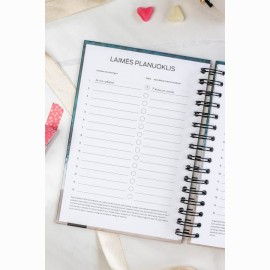 LAIMĖS DARBO KNYGA SU SPIRALE YOUR DREAMS 2026