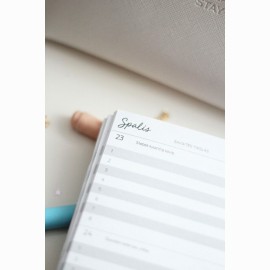 Laimės darbo knyga su spirale MIŠKAS 2026