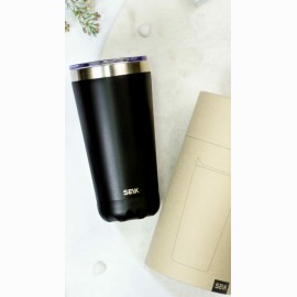 Termosinis puodelis  juodas, 350 ml