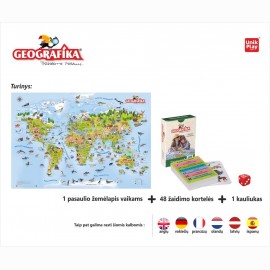 Žaidimas  GEOGRAFIKA  Tyrinėkite pasaulį LT/UP