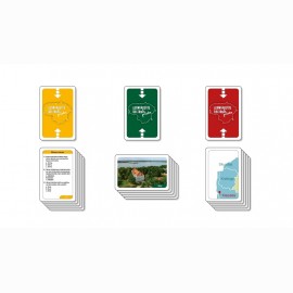 Kortelių žaidimas „Įdomiausios kelionės po Lietuvą“