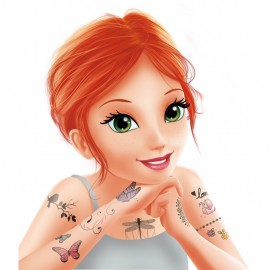 Tatuiruotės mergaitėms Glitter/TA004/BF