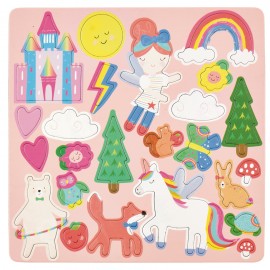 Floss&Rock Magnetinis žaidimas Vaivorykštės fėja