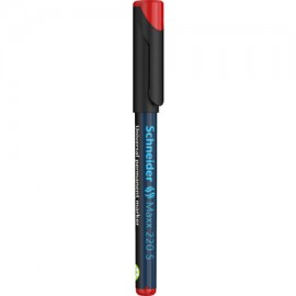 Žymeklis Schneider Maxx 220 S 0,4mm, raudonas