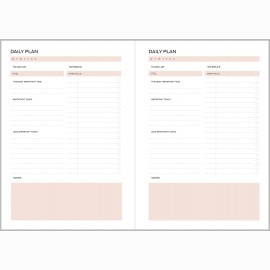 Produktyvumo planuoklis DREAM. PLAN. DO (anglų kalba)