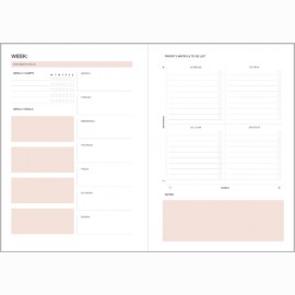 Produktyvumo planuoklis DREAM. PLAN. DO (anglų kalba)