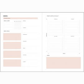 Produktyvumo planuoklis DREAM. PLAN. DO (anglų kalba)