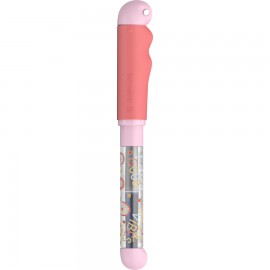 Plunksnakotis Schneider Base Kid, kairiarankiams, rausvos spalvos