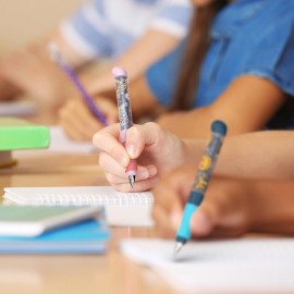 Plunksnakotis Schneider Base Kid A, dešiniarankiams, mėlynos-turkio spalvos 2024