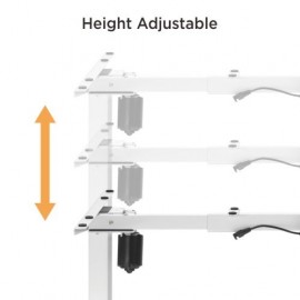 W-ED22-80S  Reguliuojamo aukščio stalas Up Up Frigg Baltas