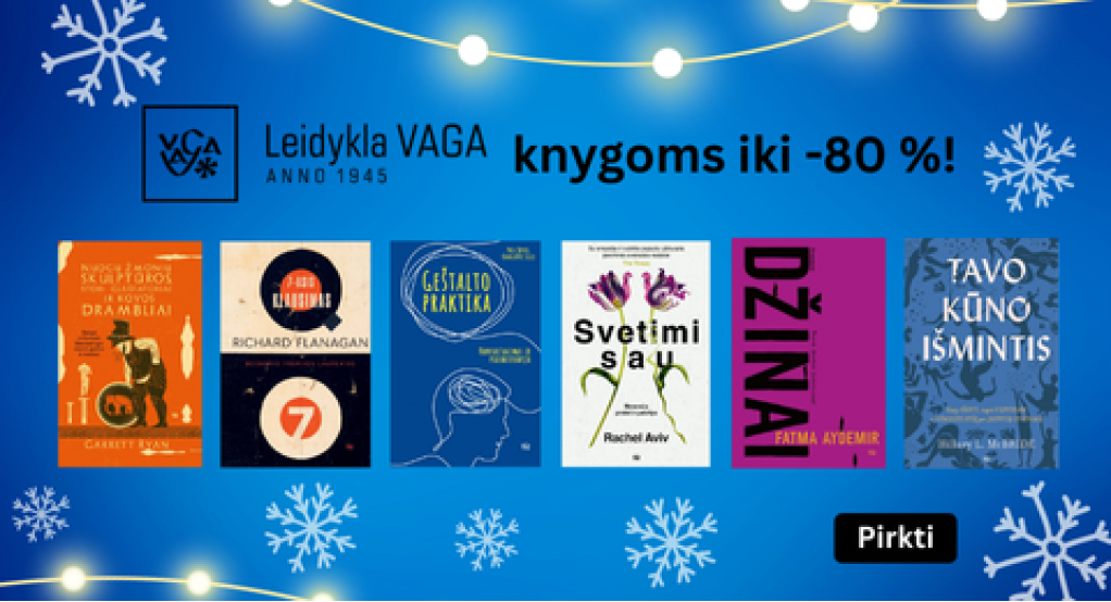 VAGA knygų išpardavimas