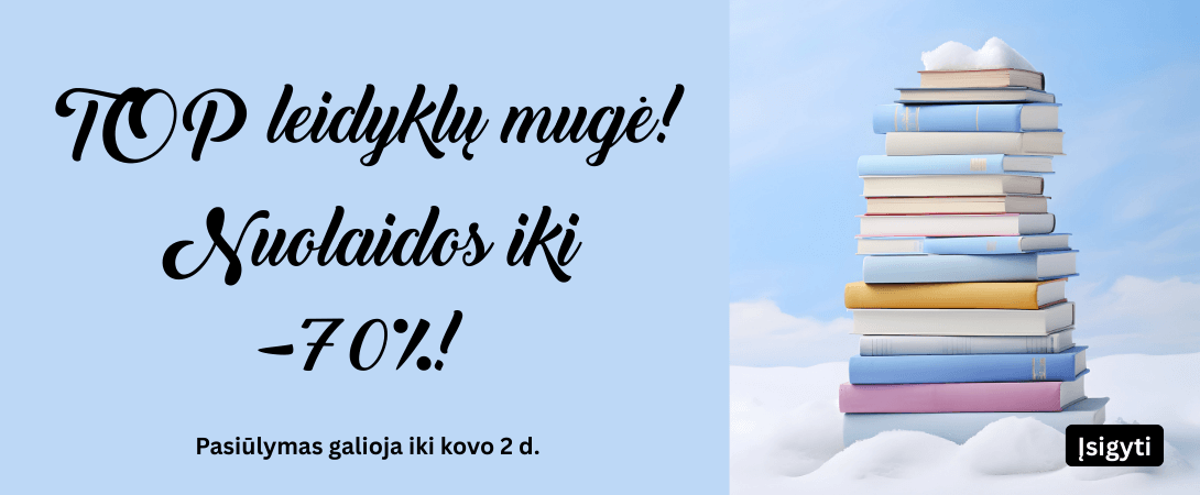 Nuolaidos knygoms iki -70%!