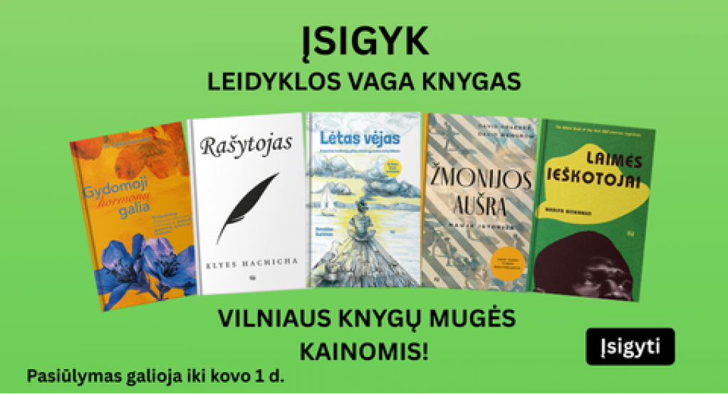 Leidyklos „VAGA“ knygos KNYGŲ MUGĖS kainomis!