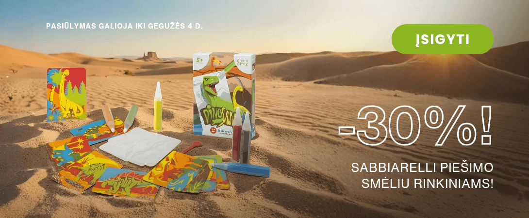 Sabbiarelli piešimo smėliu rinkiniams