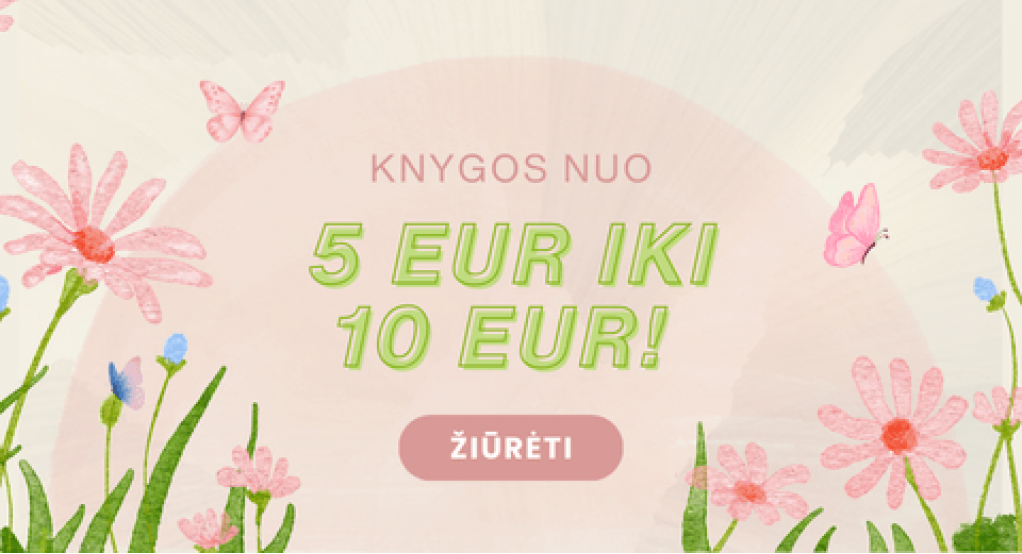 Knygos nuo 5,00€ iki 10,00€!