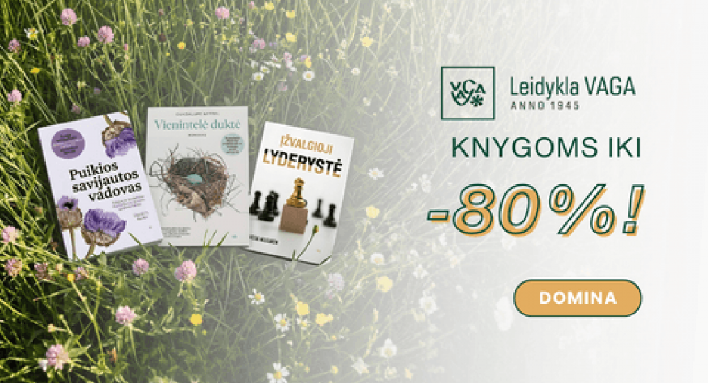 VAGA knygų išpardavimas