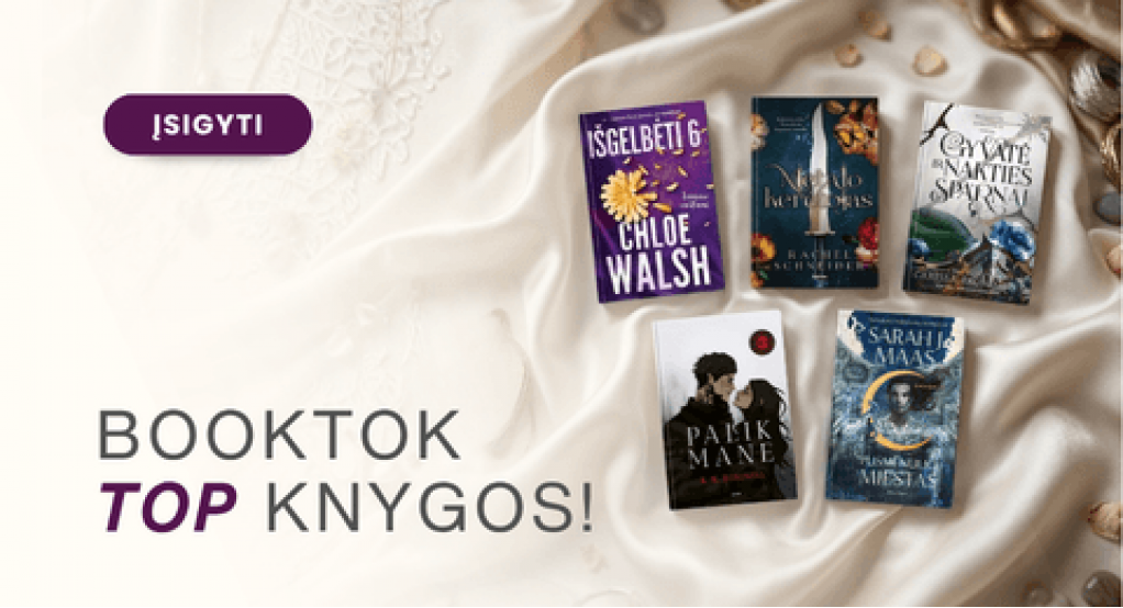 BookTok TOP knygos