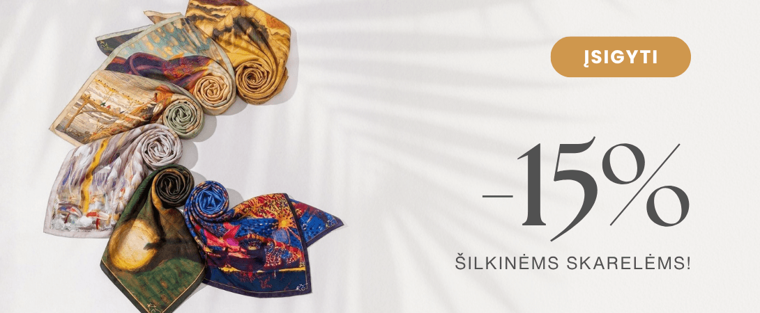 Šilkinėms skarelėms 