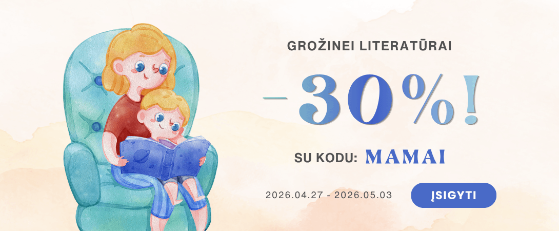 -30% grožinei literatūrai