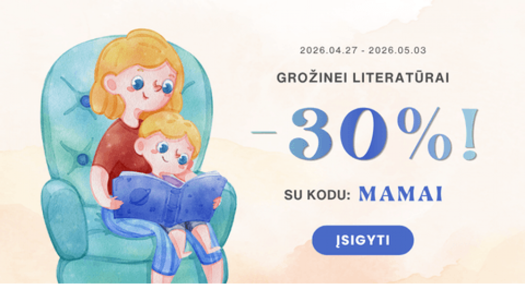 -30% grožinei literatūrai
