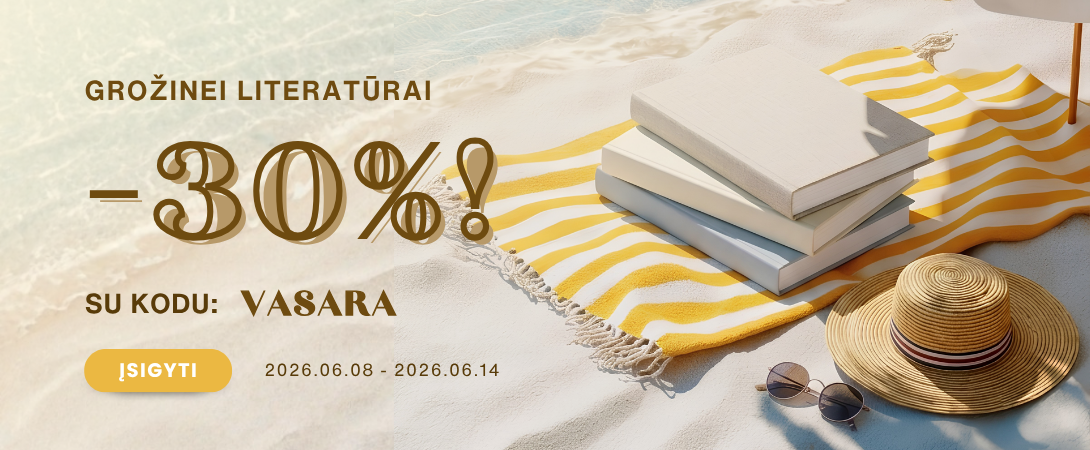 -30% grožinei literatūrai