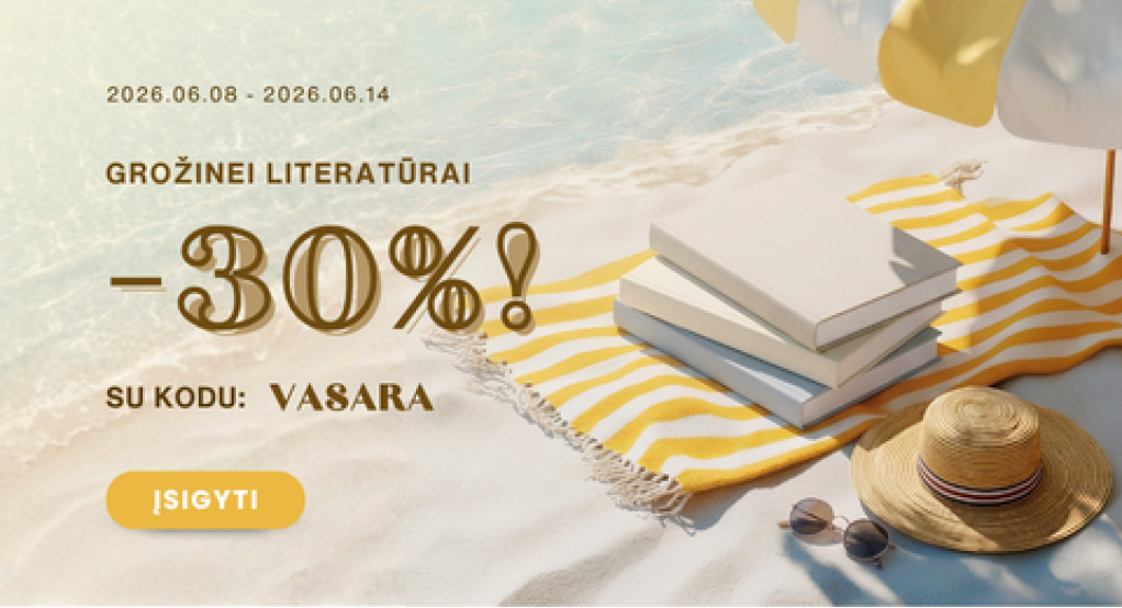 -30% grožinei literatūrai