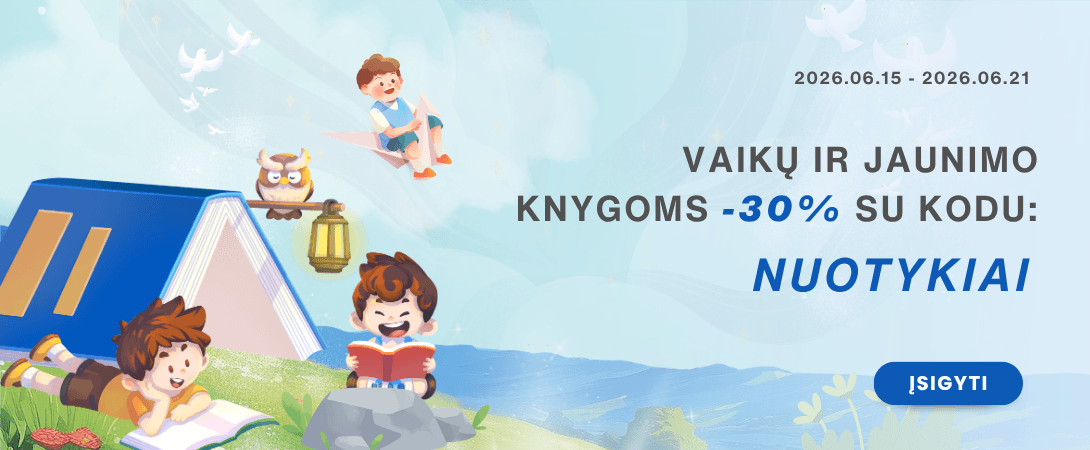 -30% vaikų ir jaunimo knygoms