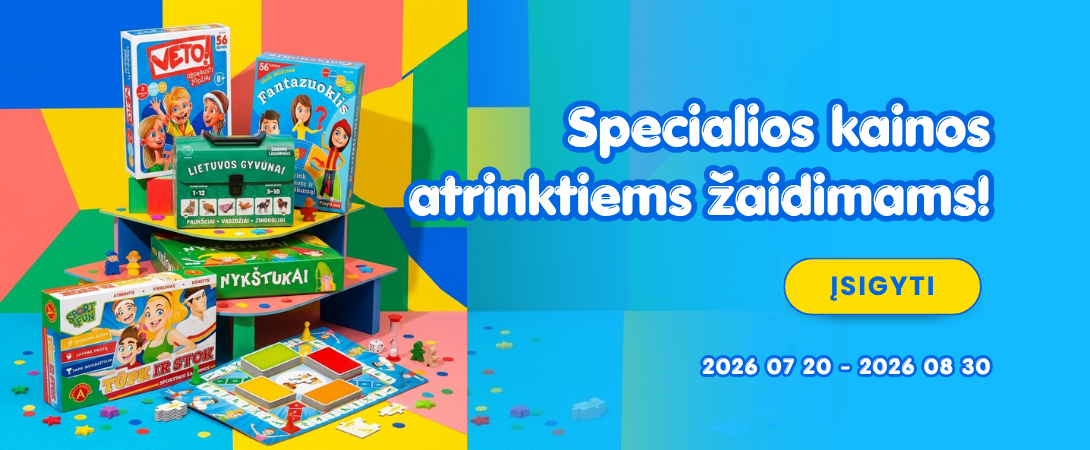 Specialios kainos atrinktiems žaidimams