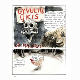 Gyvulių ūkis. Komiksas Georgeo Orwello romano motyvais