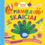 Pirmieji skaičiai. Smalsios rankytės. Smagi lietimo knygelė su žaismingais atvartais!