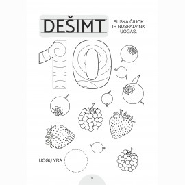 Raidės, skaičiai ir formos